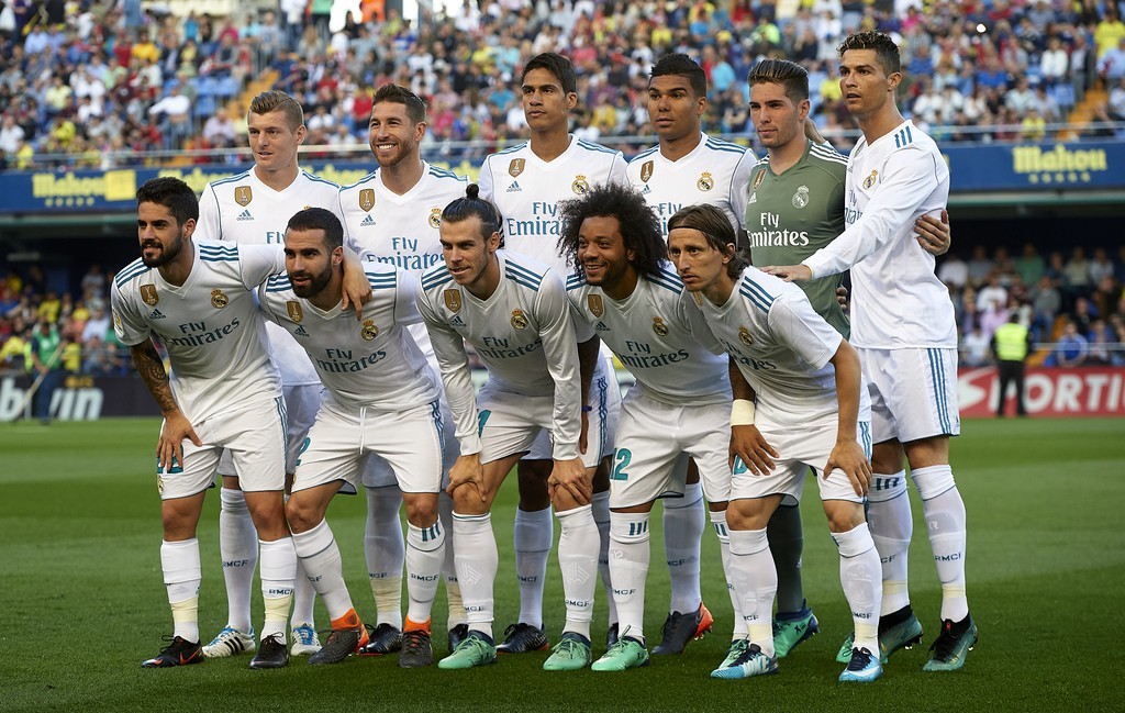 Các cầu thủ Real Madrid mỗi khi ra sân để thi đấu thường có tinh thần chiến đấu cao.